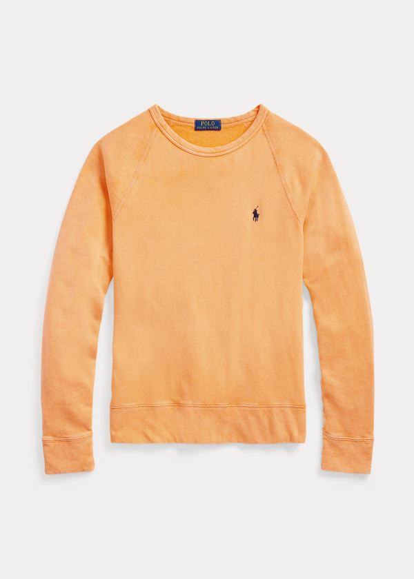 POLO RALPH LAUREN COTTON SPA TERRY SWEATSHIRT \